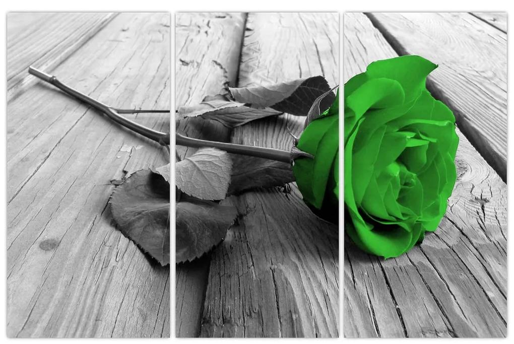 Abstraktný obraz ruže