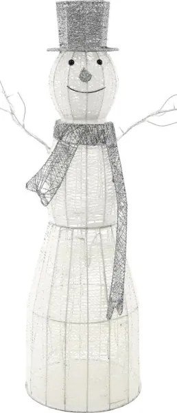 Retlux - LED Vonkajšia vianočná dekorácia LED/3,6W/230V/studená biela 124 cm IP44 snehuliak