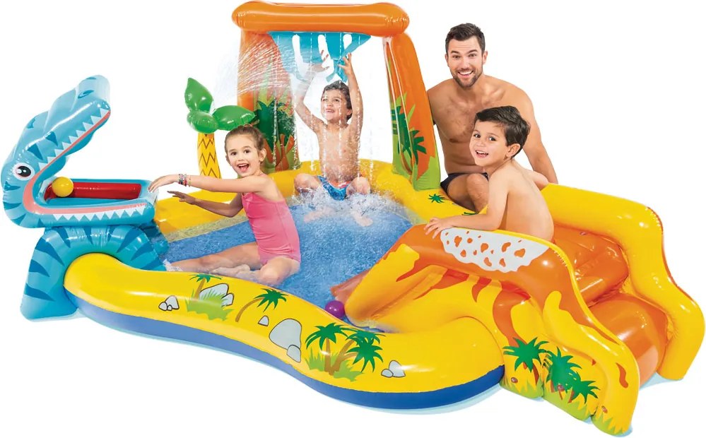 INTEX Hracie centrum 249 x 191 x 109 cm Dinosaur