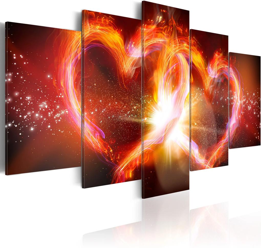 Obraz - The fire of love 100x50