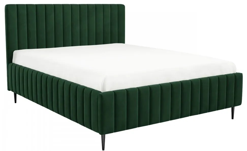 Manželská postel Lirunit Leg, Rozmer postele: 160x200, Dostupné poťahy: Fresh 33