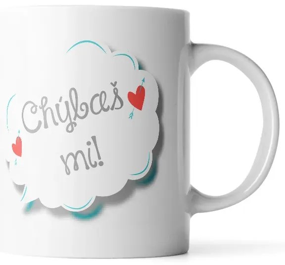 Sablio Hrnček Chýbaš mi - 200 ml - espresso