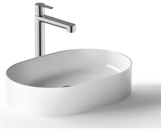 Ravak XJX01155001 - Umývadlo na dosku CERAMIC SLIM 55x37 cm keramika/biela