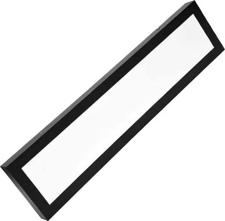 Ecolite TL1901-18W/CR-LED Stropné svietidlo PILO LED/18W/230V 4100K 62 cm čierna