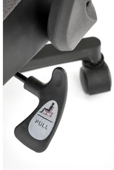 Kancelárska stolička HIRU sivá/čierna