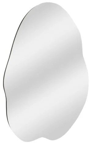 Nástenné zrkadlo OHHO 85x60 cm čierna