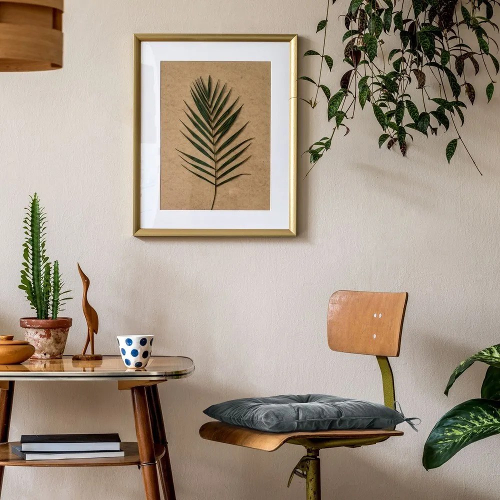 Zamatový sedák 40x40 cm Aleksa – Restilo