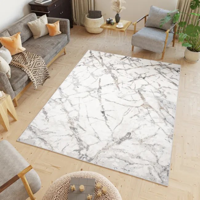 Koberec D681A VIZON VALLEY biely