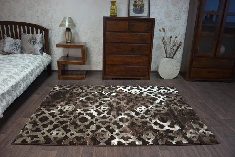 Kusový koberec VOGUE 454 hnedý