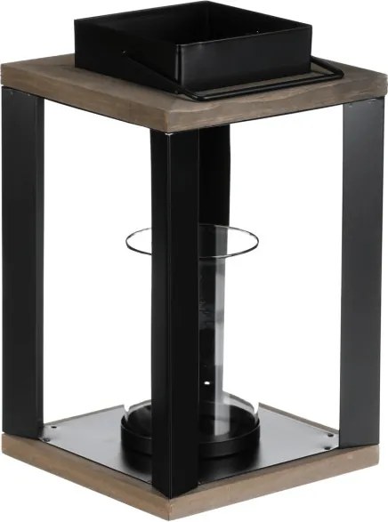 Lampáš čierny JS465-M