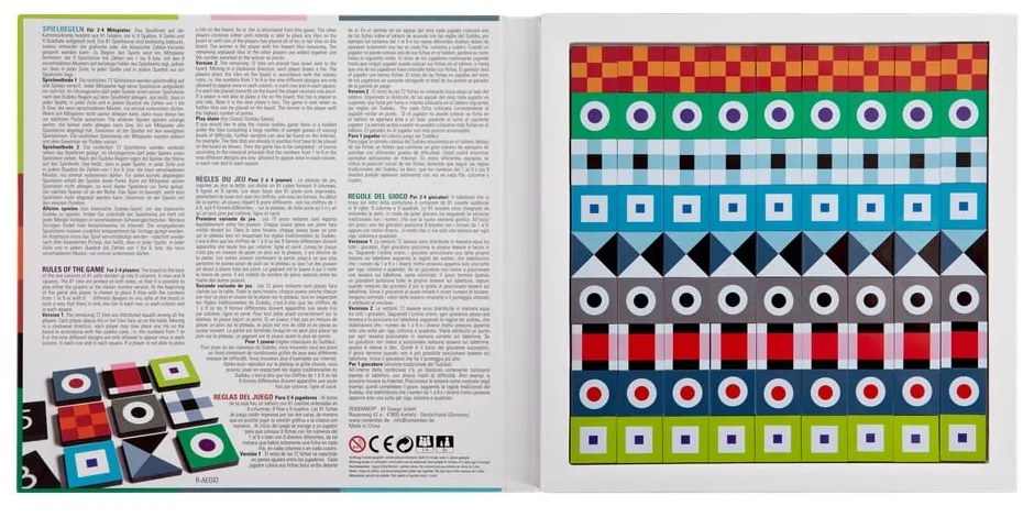 Hlavolam Sudoku – Remember