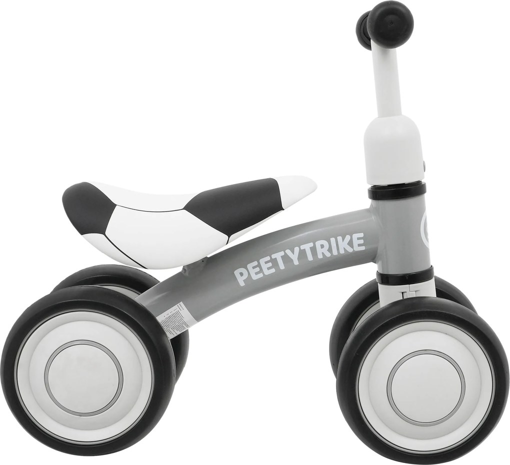 Ramiz Prvý detský krosový bicykel PettyTrike Biela 4-kolový SporTrike Rider