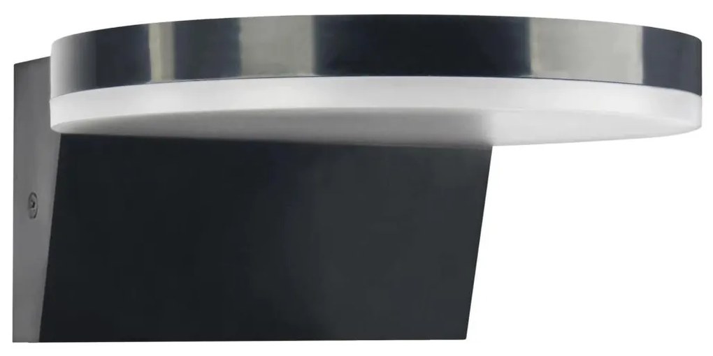 LED Vonkajšie nástenné svietidlo TESA LED/10W/230V IP54 čierna