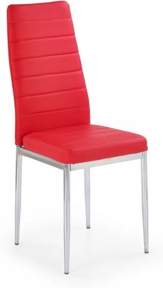 Jedálenská stolička Perla červená