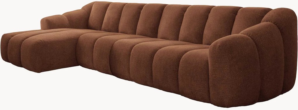 Ženilková rohová pohovka Shell