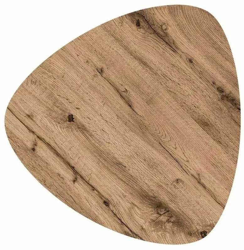 Konferenčný stolík Ginosa, dub artisan / čierna