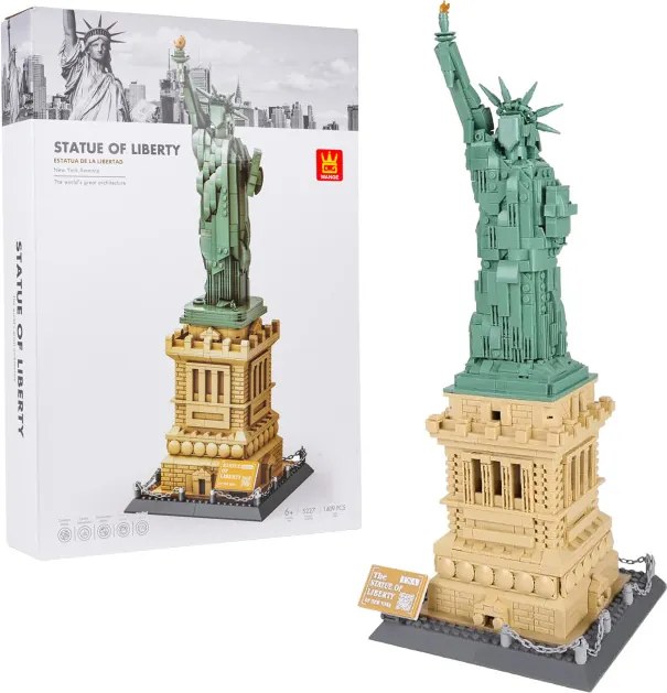 Stavebnica Socha slobody New York - 1409 dielikov