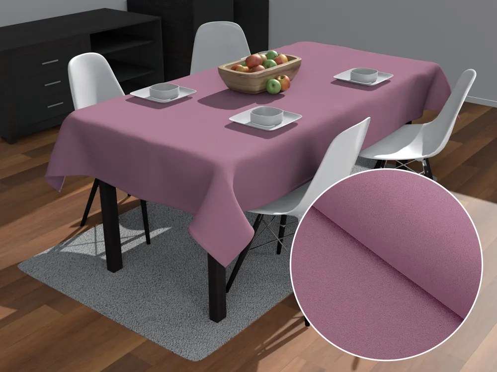 Biante Dekoračný obdĺžnikový obrus BKU-103 Lila 140x180 cm
