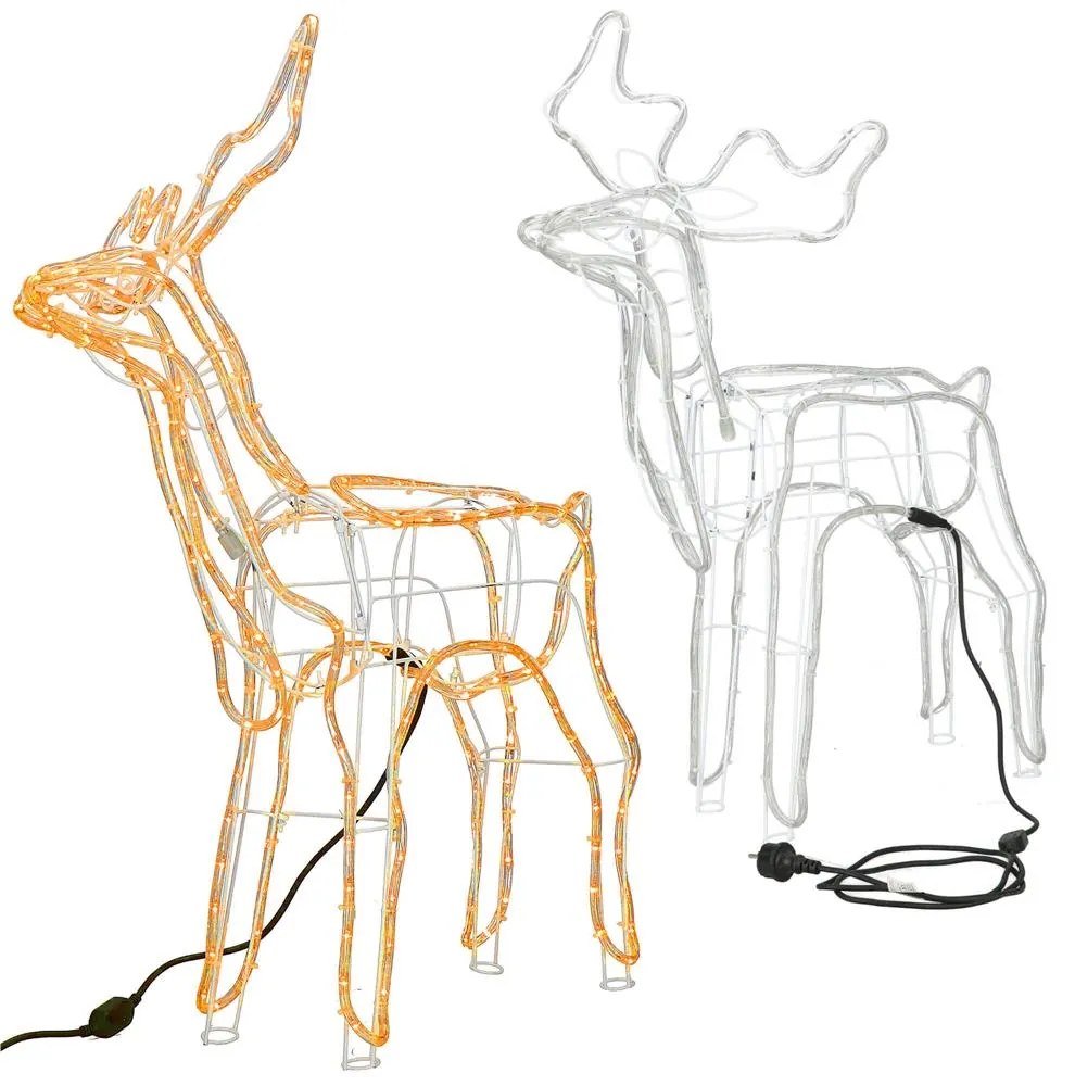 LED sob 85 cm – vianočná svetelná dekorácia Springos CL1218 (teplá biela)