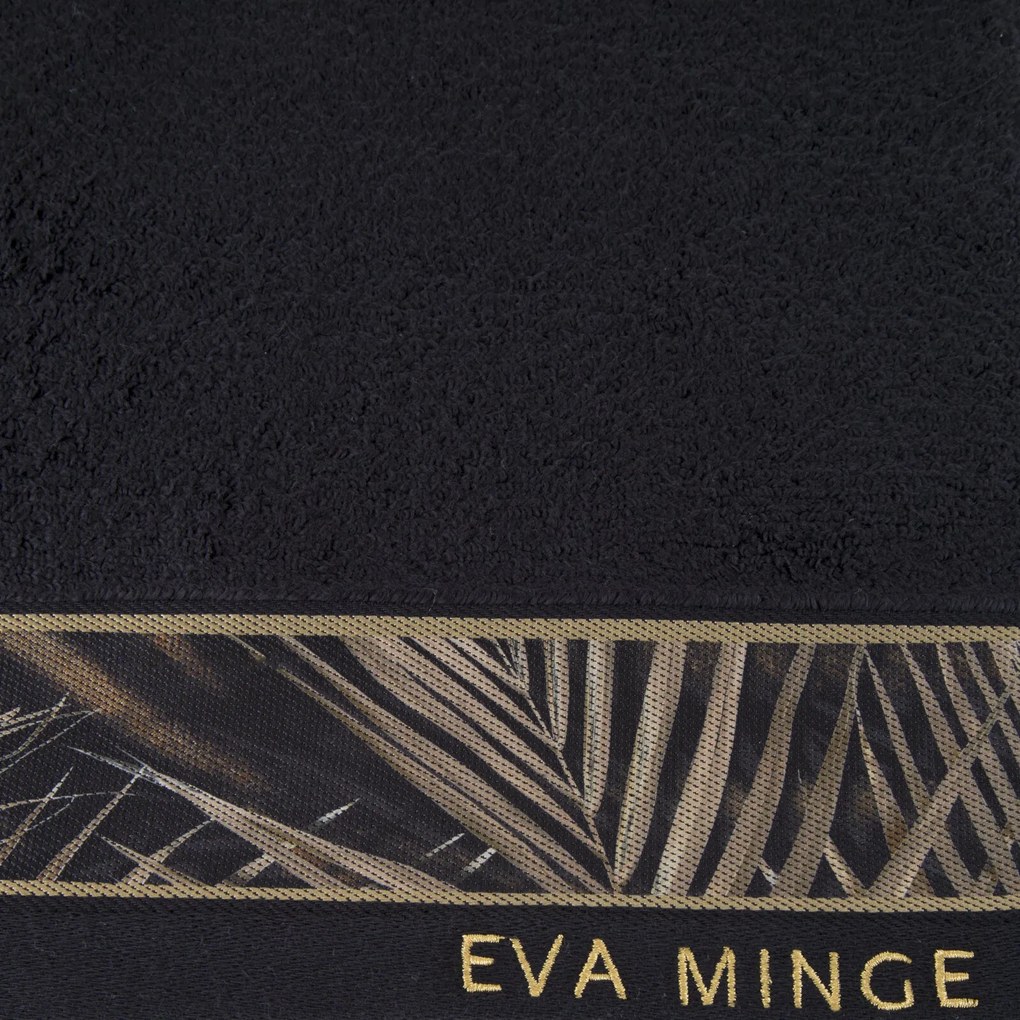 FROTÉ UTERÁK EVA MINGE11 SADA 6 KS 30X50 CM ČIERNA
