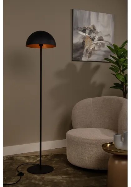 Lucide 45796/01/30 - Stojacia lampa SIEMON 1xE27/40W/230V čierna