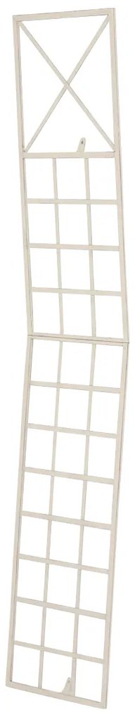 Mriežka na popínavé rastliny Trigo - 198 x 40 cm - Krémová antik