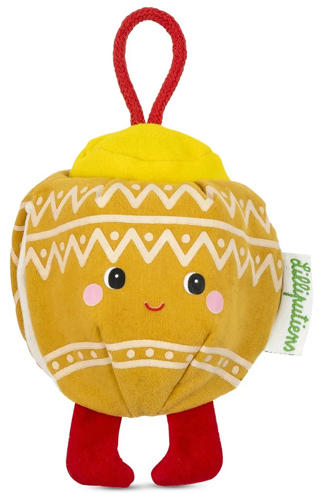 Lilliputiens – vianočná plyšová dekorácia – biela elfka Mimmi