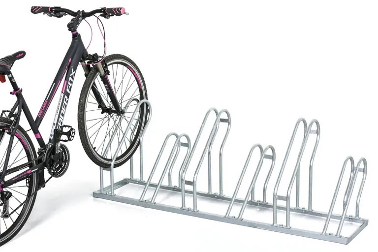 Jednostranný stojan na bicykle, 6 státí, na kotvenie