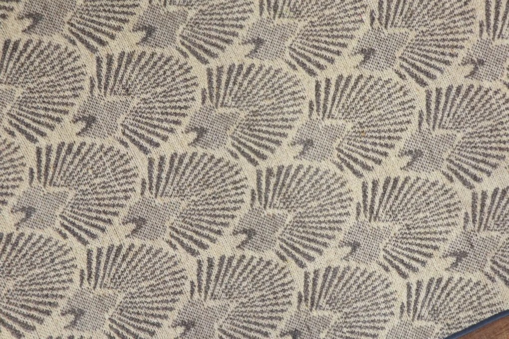 Mujkoberec Original, Ručne tkaný voňavý kusový koberec Vetiver 05, 120x170, béžová, exteriér