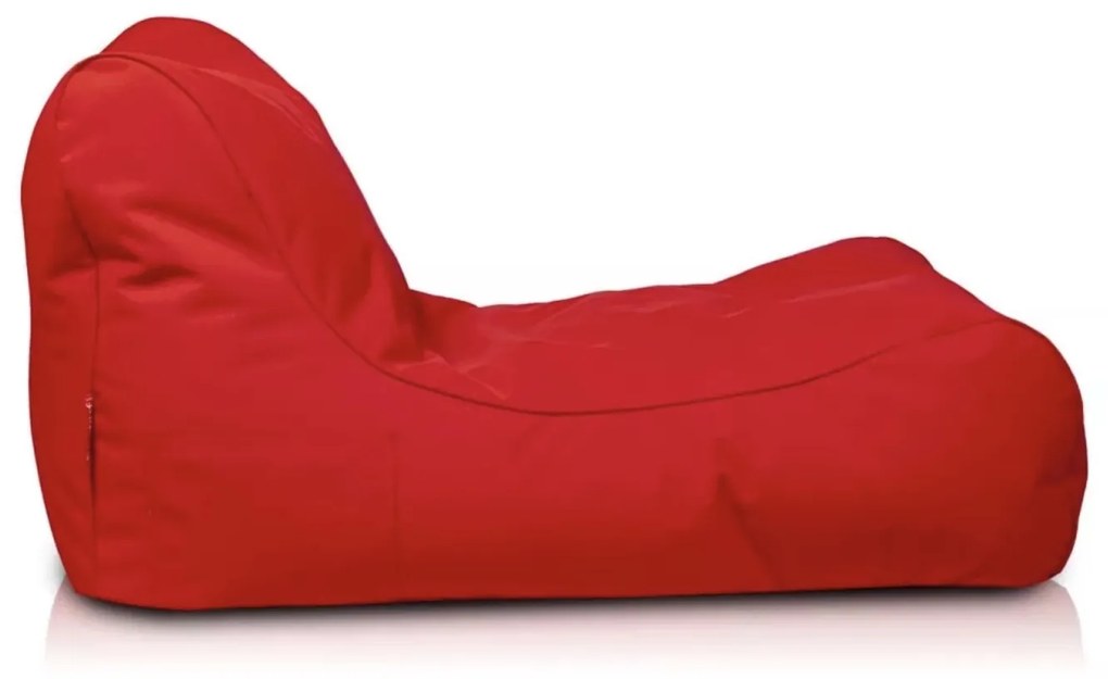 Sedací vak Master Outdoor – pohodlné kreslo z vodeodolného polyesteru Farba: M5 - červený