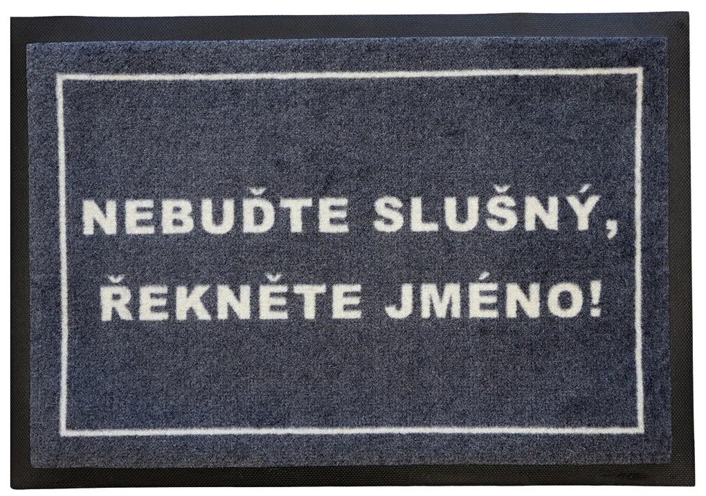 GDmats, Slušná rohožka 40x60 cm – na von aj na doma, 40x60, šedá