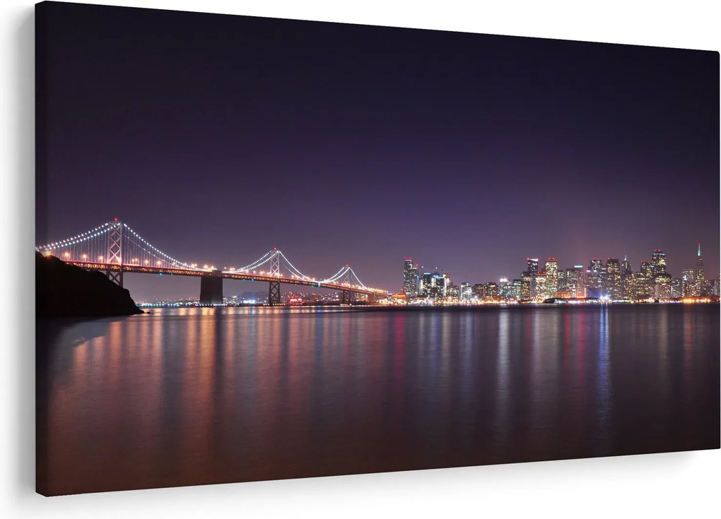 Obraz pohľadu na San Francisco, California (90x60 cm)