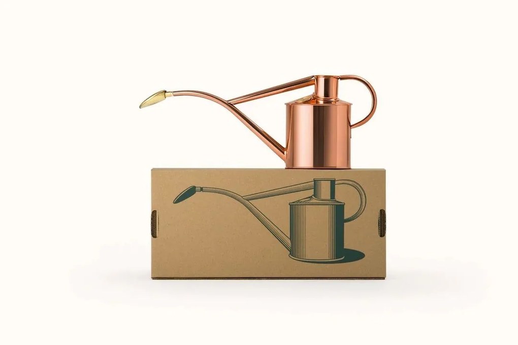 HAWS Krhlička s kropítkom Rowley Ripple Copper - 1 l