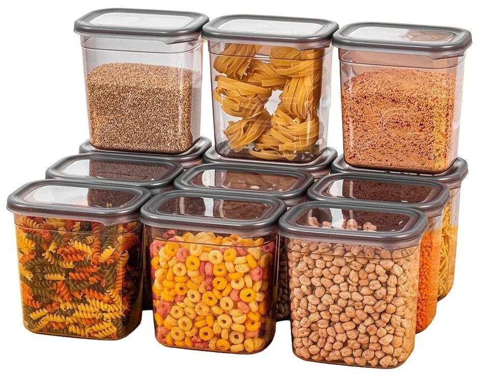 Dózy v súprave 12 ks na potraviny Fresco – Hermia