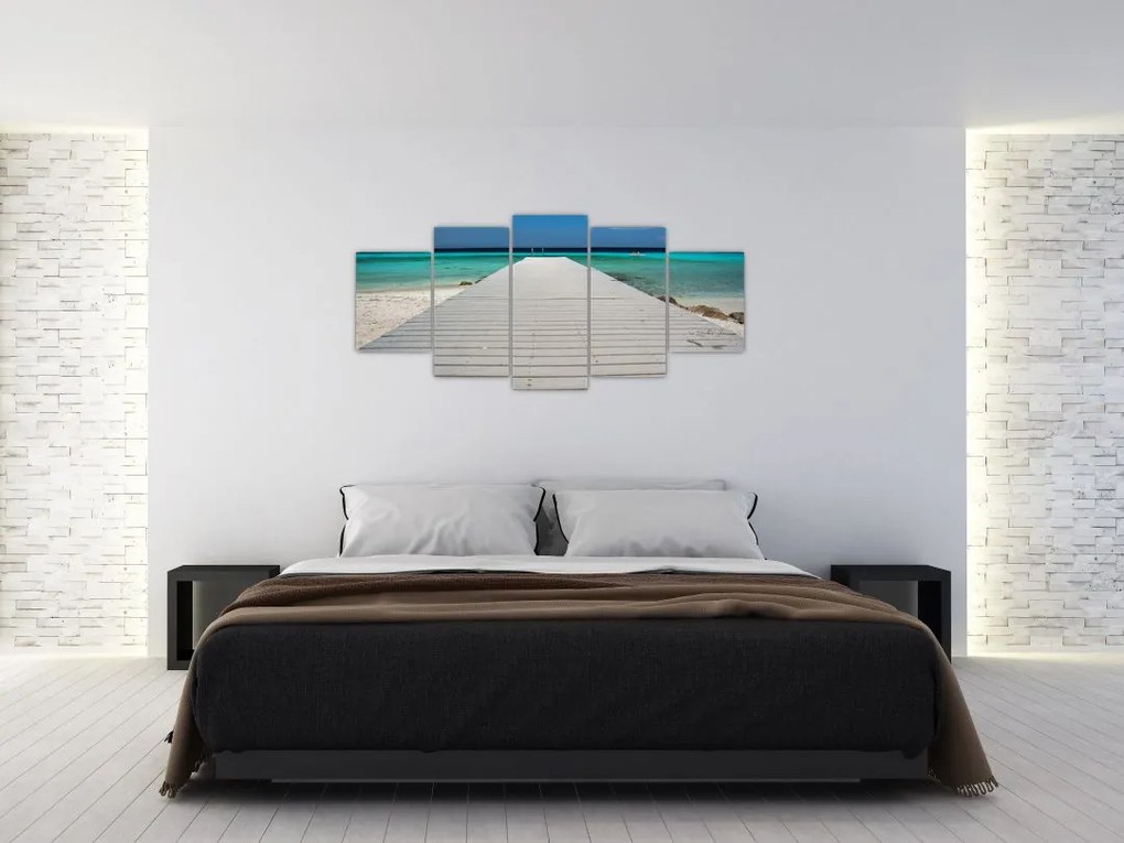 Obraz morského móla