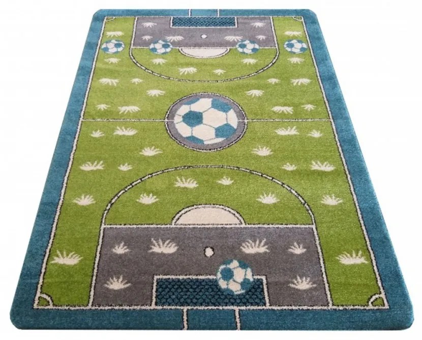 Detský koberec Futbalové ihrisko zelený 2, Velikosti 200x290cm