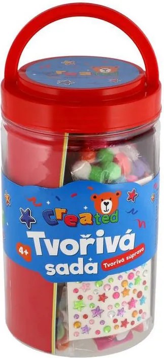 Tvorivá sada CREATED v plastovej dóze