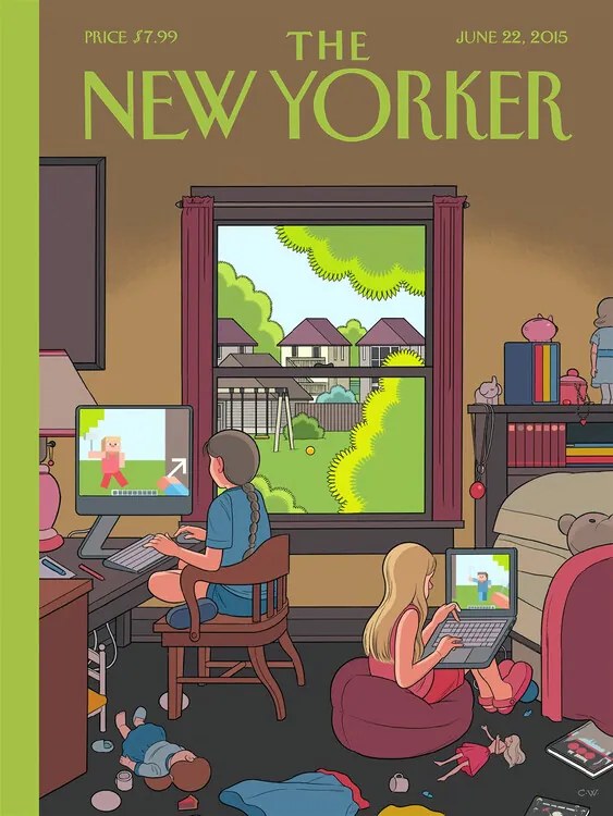 Ilustrácia The NY Magazine Cover 203