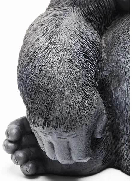 Monkey Gorilla dekorácia čierna
