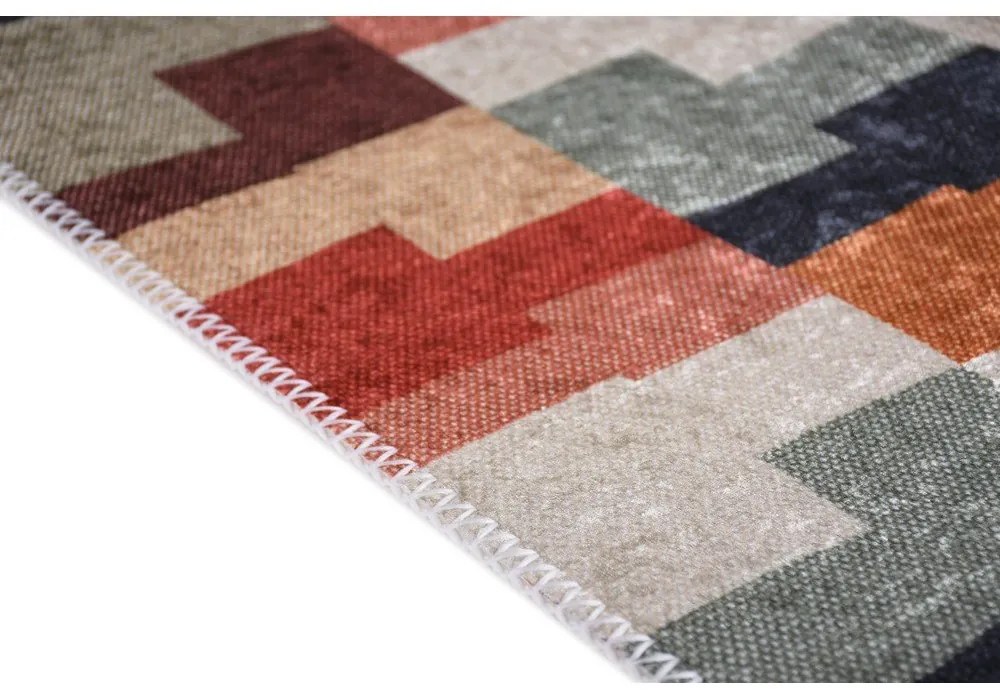 Prateľný koberec 60x100 cm Blocks of Fun – Vitaus