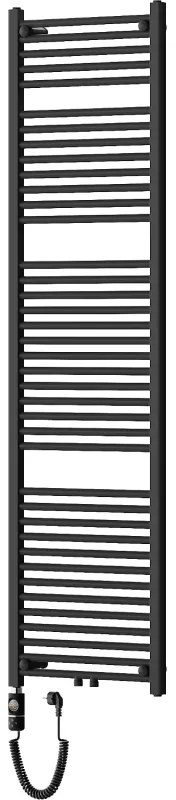 Mexen Mars, elektrické vykurovacie teleso 1800 x 500 mm, 900 W, čierna, W110-1800-500-2900-70