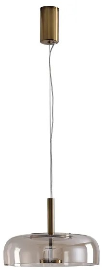 LED Luster na lanku LED/8W/230V 3000K pr. 30 cm