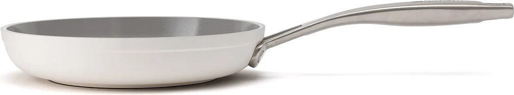 Elmich Nepriľnavá keramická panvica Zen Ø 20 cm – krémovobiela