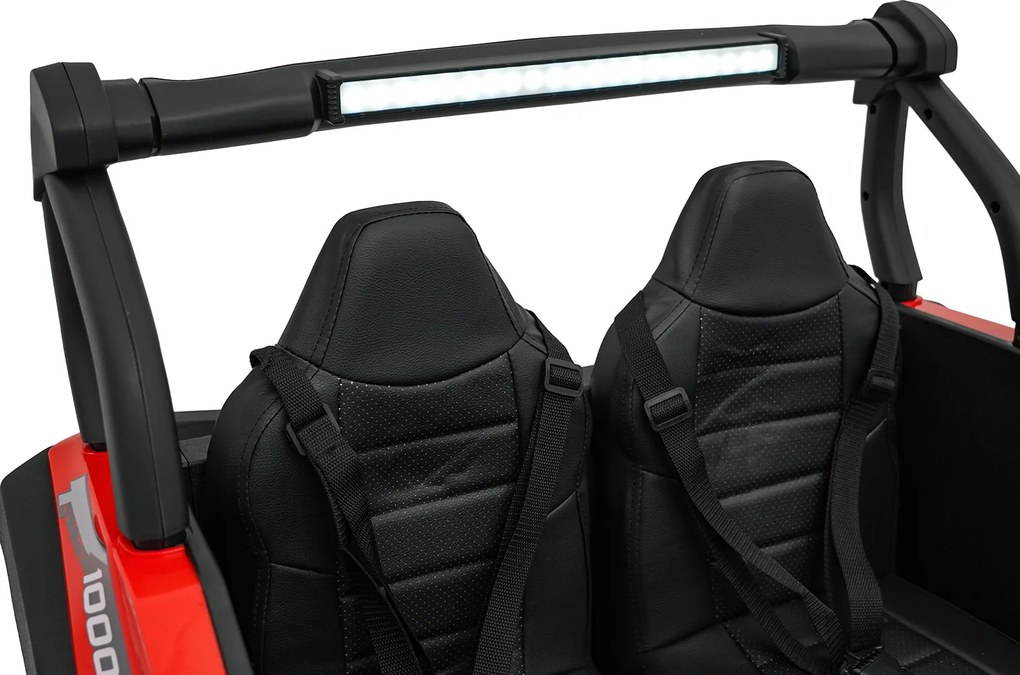 Ramiz Elektrická bugina Gravity pre deti červená + pohon 4x4 + diaľkové ovládanie