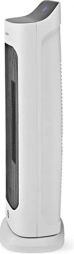 Nedis HTFA20WTW - Ventilátor s výhrevným telesom 1400/2000W/230V Wi-Fi Tuya + DO