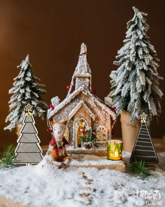 Vianočná dekorácia stromček KL-21X14 čierny