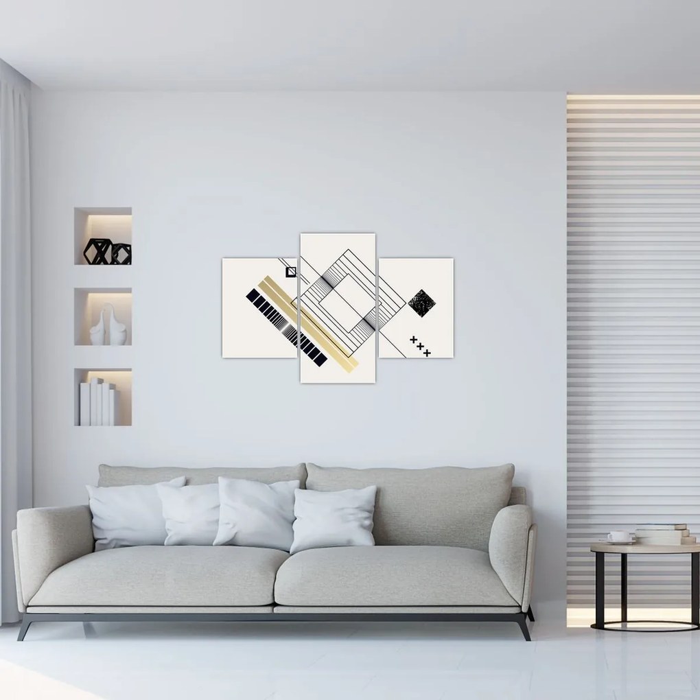 Obraz - Geometrické tvary N⁰6 (90x60 cm)