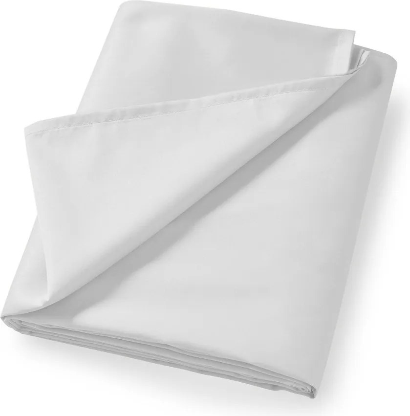Svetlosivá plachta z bavlneného saténu 275x275 cm Cotton Sateen – Bianca