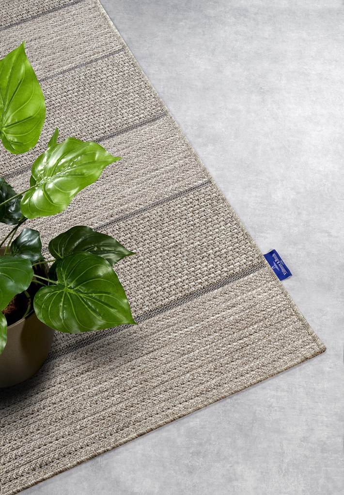 Villeroy & Boch, Kusový koberec Villeroy & Boch 106077 Brown – na von aj na doma, 190x290, hnedá, chodba / predsieň