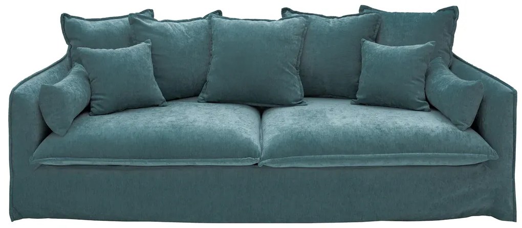 Trojmiestna pohovka HEAVEN 200 cm petrolejová